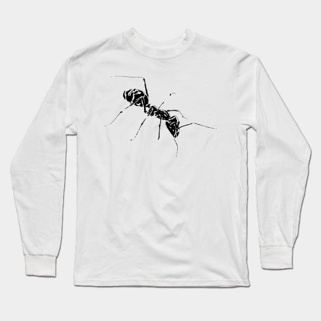 Ant Long Sleeve T-Shirt by Nimmersatt